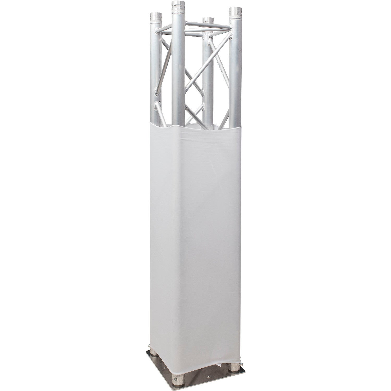 Showtec Truss Stretch Cover (rol) 30 meter wit
