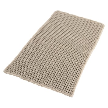 Differnz Badmat Wafel Taupe 50x80 cm