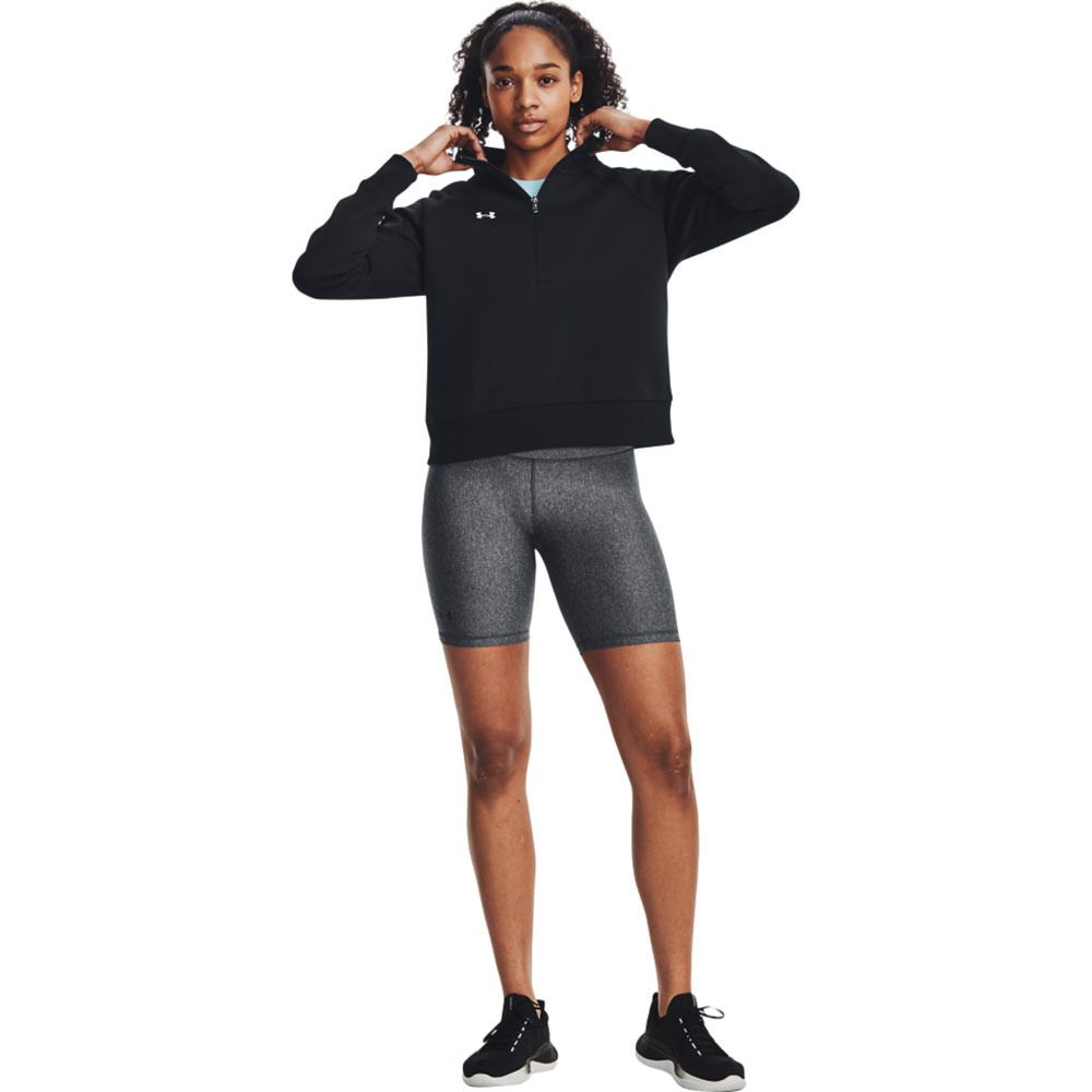 Under Armour RIVAL FLEECE - Sweat Femme noir