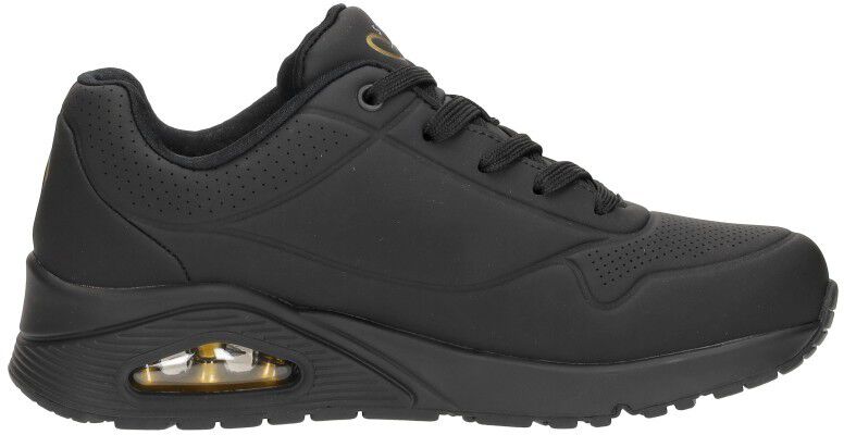 Skechers Uno-Golden Heart zwart