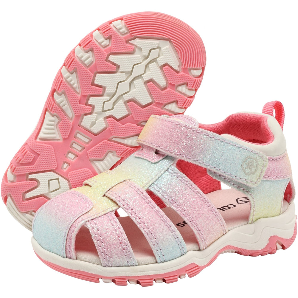 Køb Color Kids Pink Lemonade Baby Sandaler M/ Velcro Strop