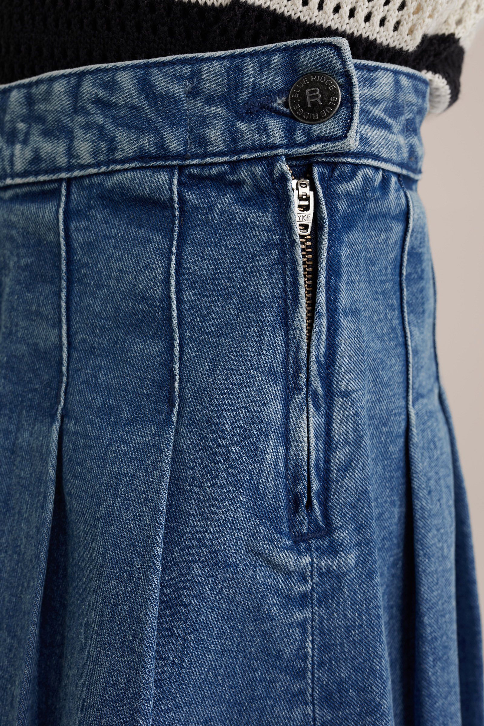 Meisjes denim rok Blue Ridge Blauw