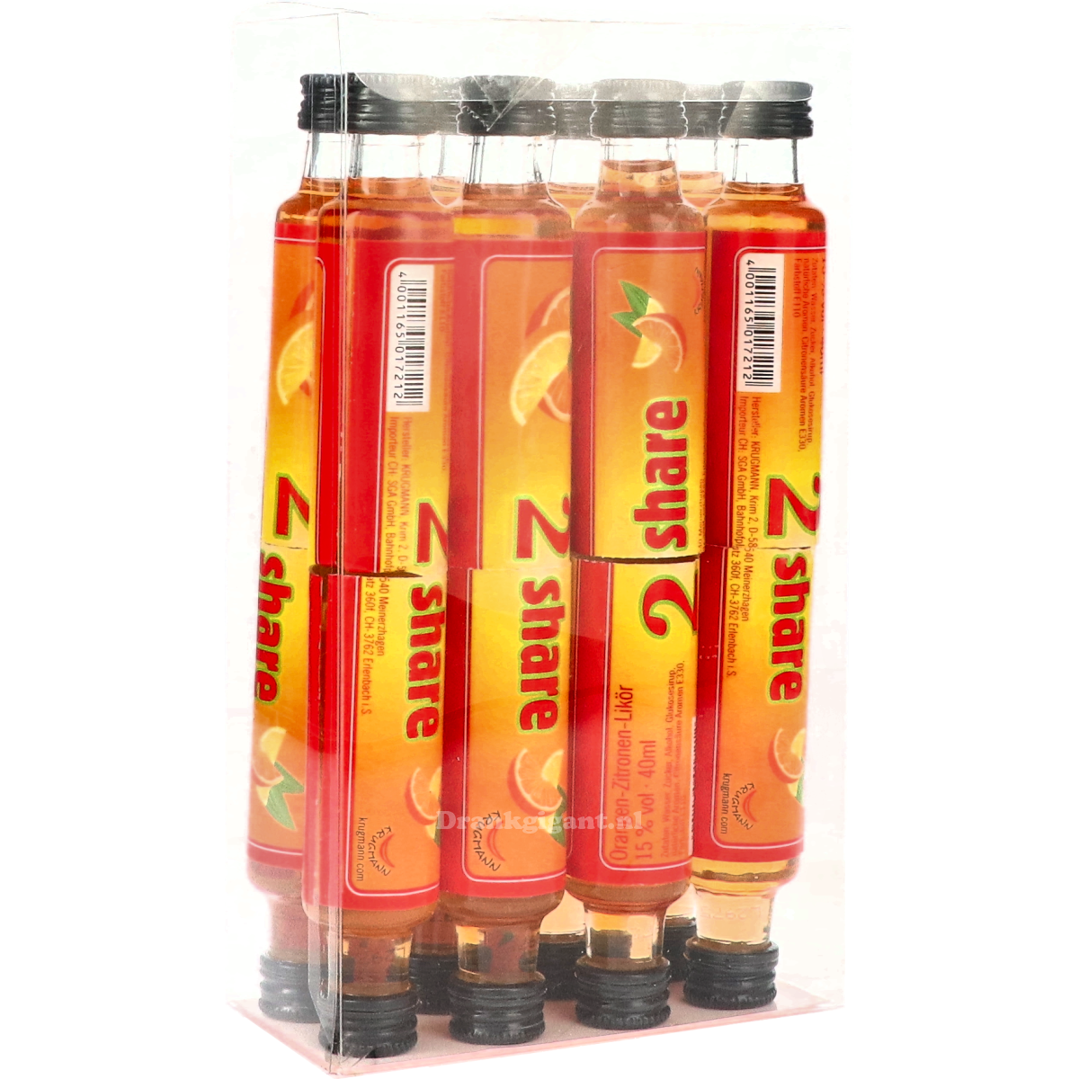 2 Share Shot Box 8 Duo Shots 32 cl