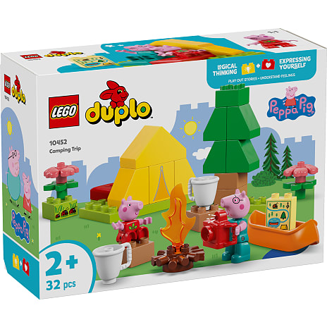 LEGO DUPLO Gurli Gris campingtur byggesæt med legetøjskano 10452