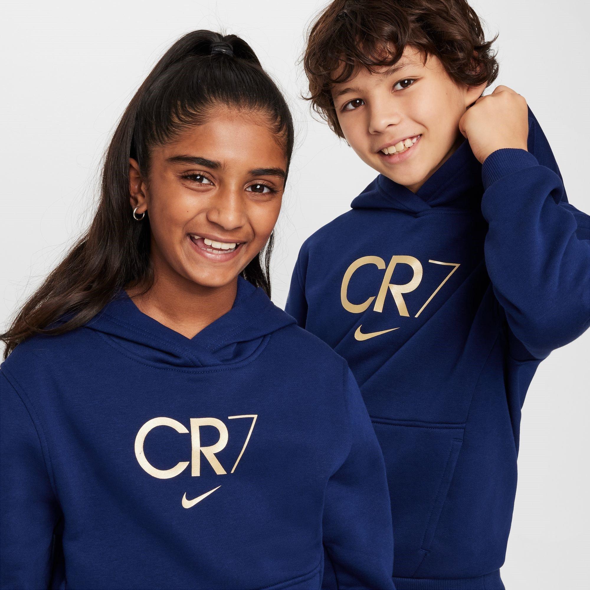 Nike CR7 Club Fleece Big Kids' Soccer Hoodie