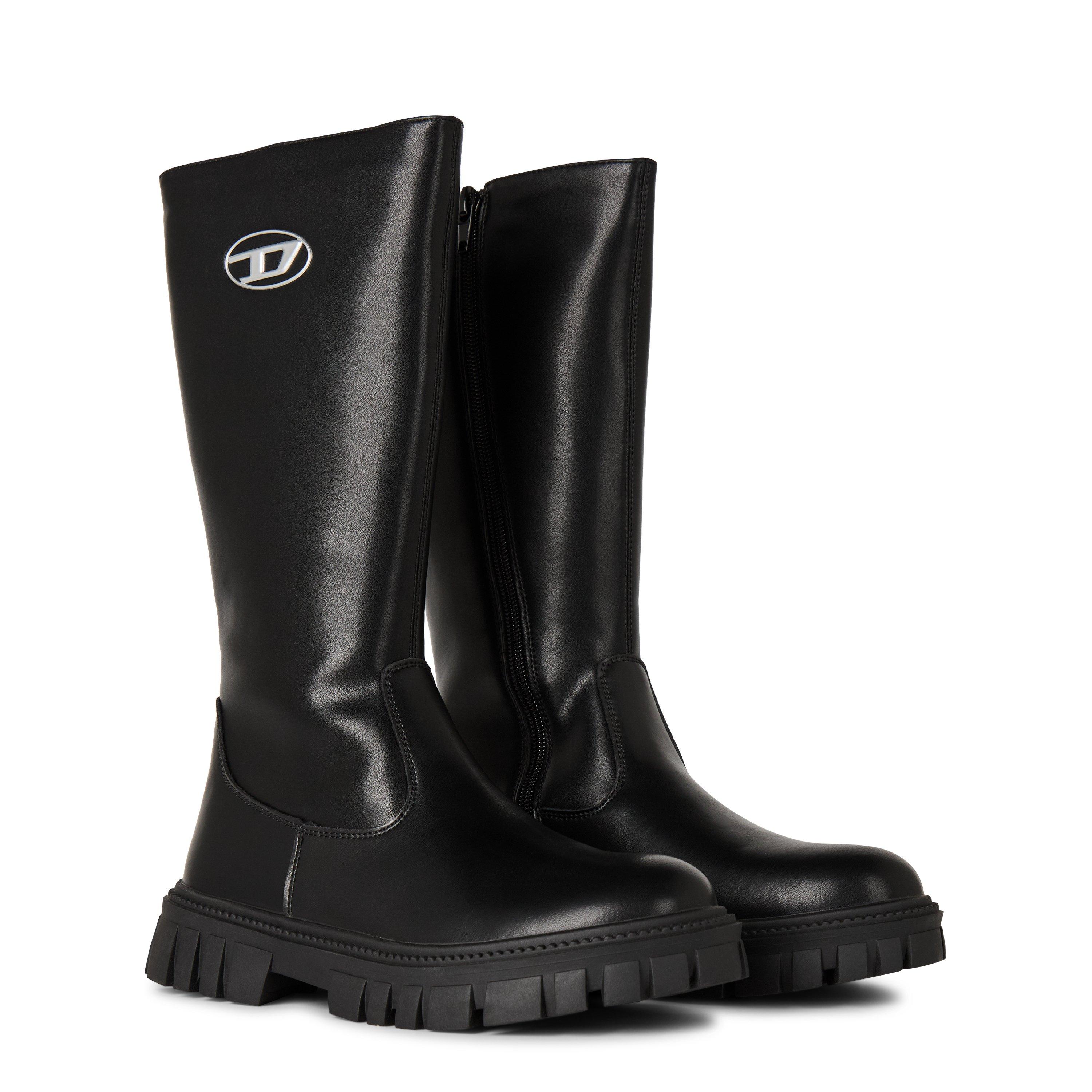 Diesel D Hammer Biker Boots Juniors