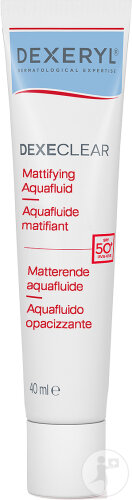 Dexeclear Aquafluide Matifiant IP50+ Peaux Grasses À Tendance Acnéique Tube 40ml