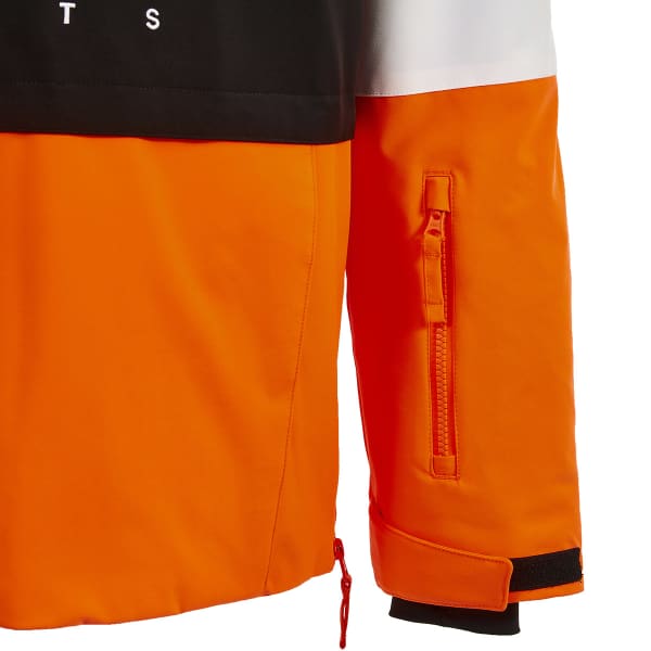 Veste de ski WATTS XMETOD JR BLACK/FLUO ORANGE