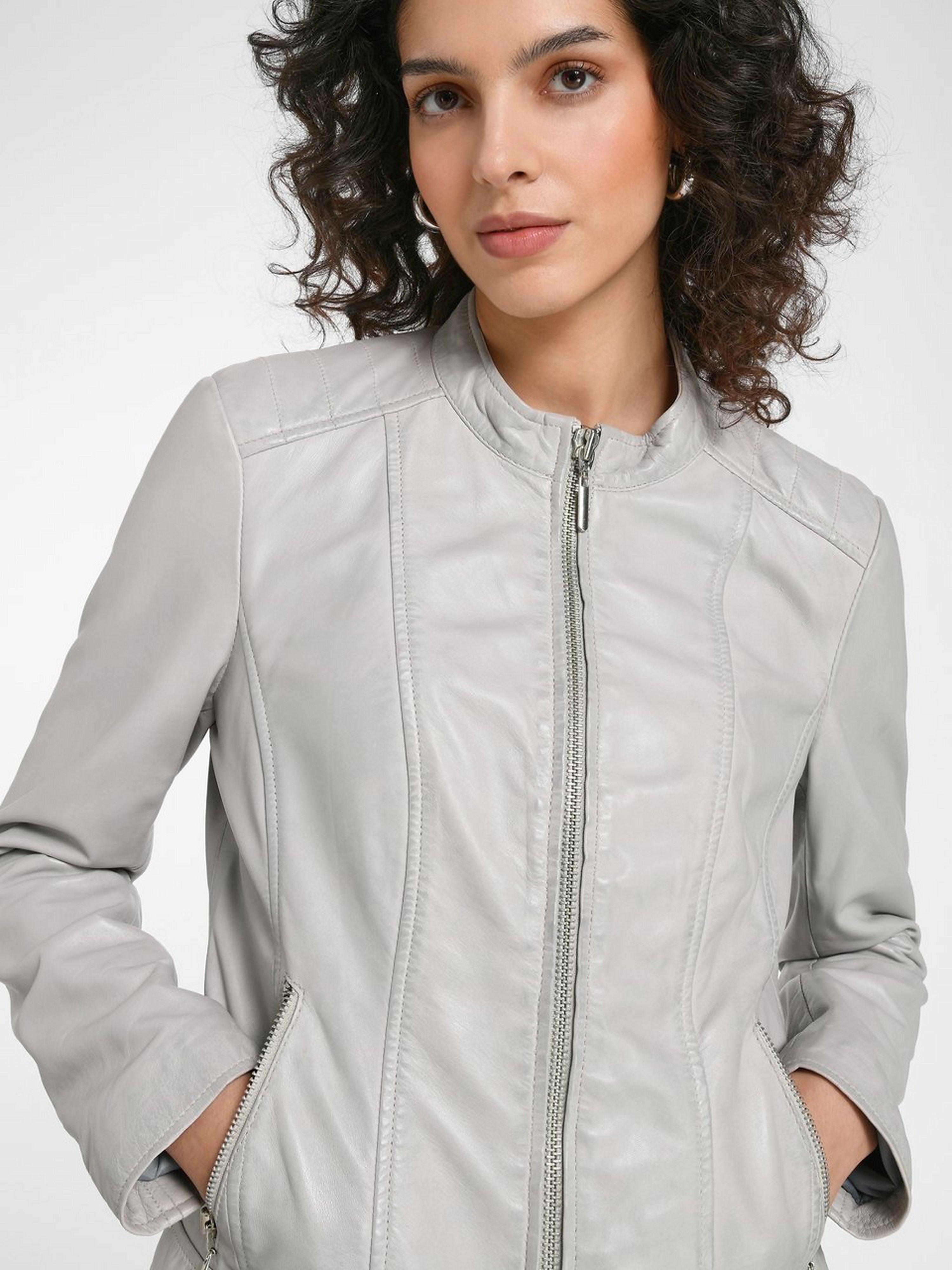 Lederjacke