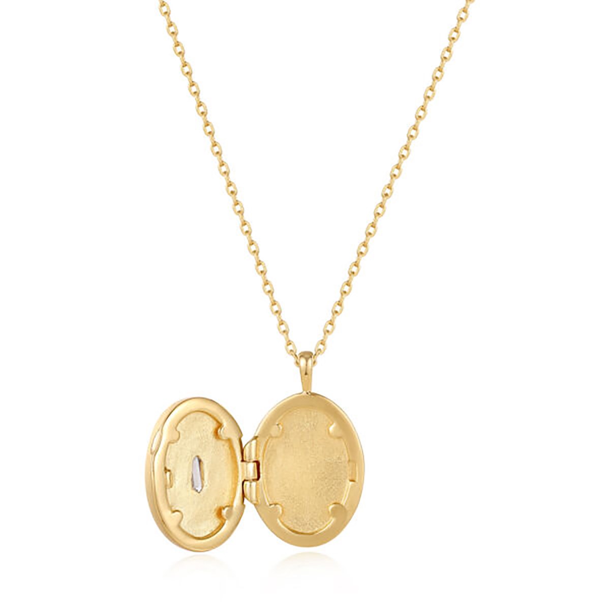 Collier Ania Haie Dance Til Dawn Locket doré