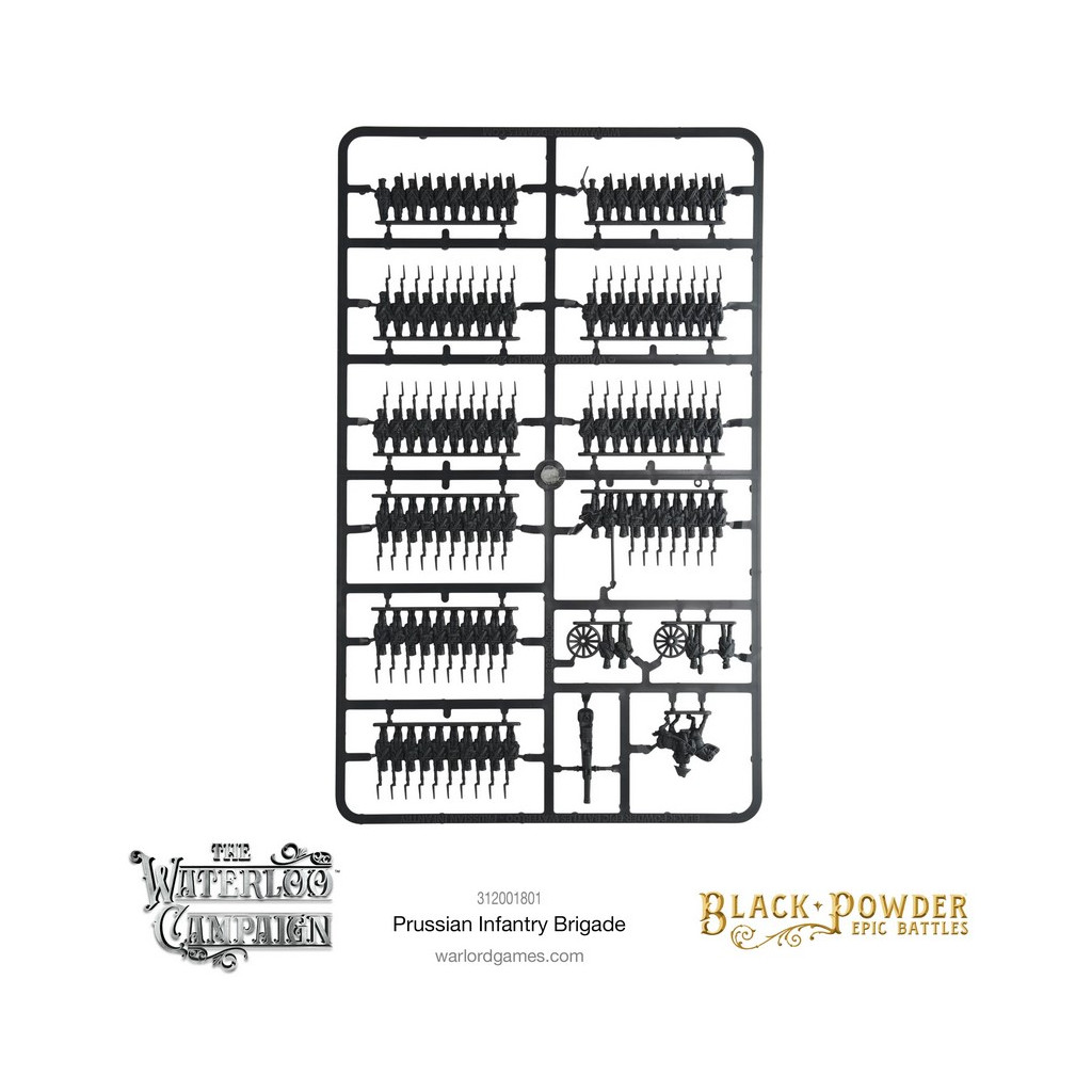 Black Powder Epic Battles : Waterloo - Prussian Infantry Brigade