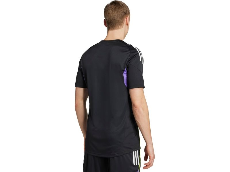 adidas Tiro 25 Competition Trainingstrikot L, Lila/Schwarz Trainingstrikot