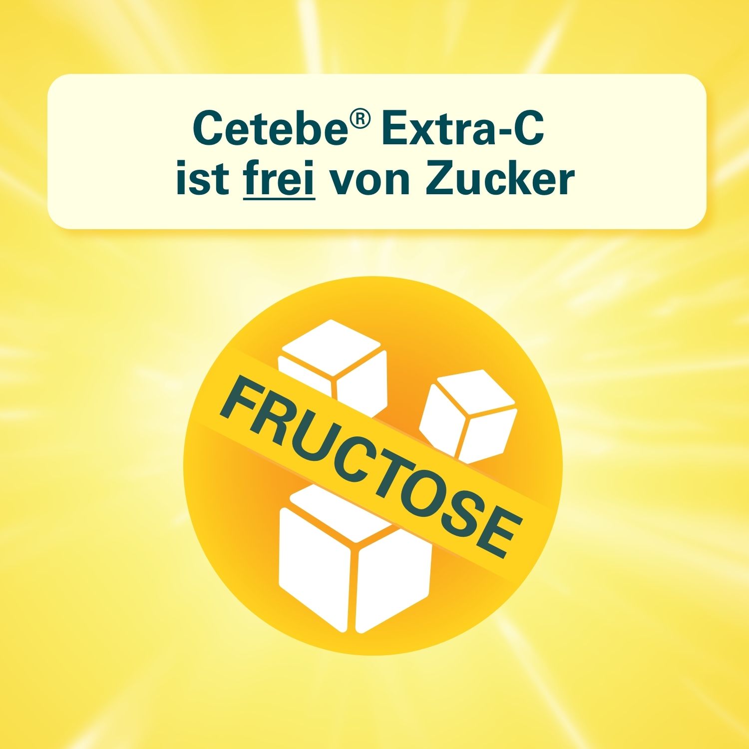 Cetebe® Extra-C 600 mg unterstützt Ihre Immunabwehr Kautabletten, 600 mg Vitamin C, Orangengeschmack