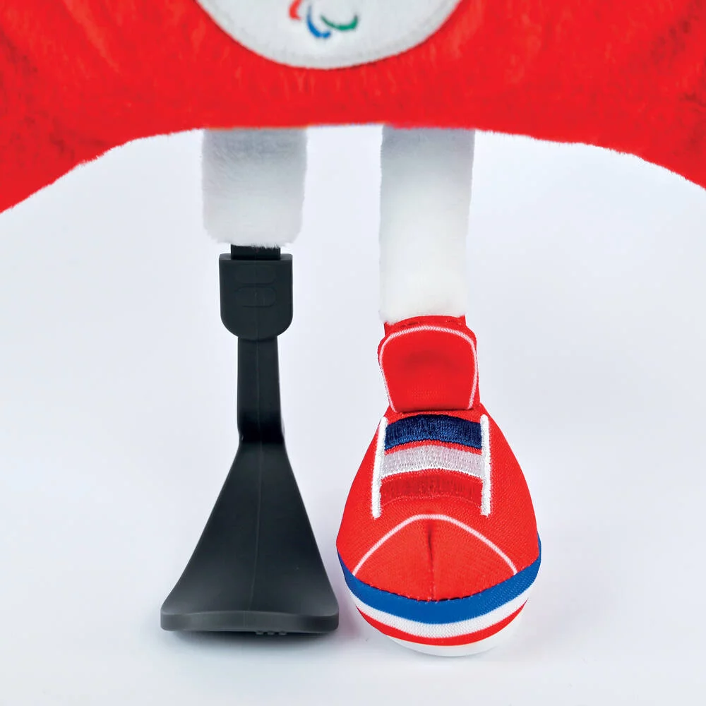PELUCHE MASCOTTE LES  PHRYGES - JEUX PARALYMPIQUES PARIS 2024 - 28 CM