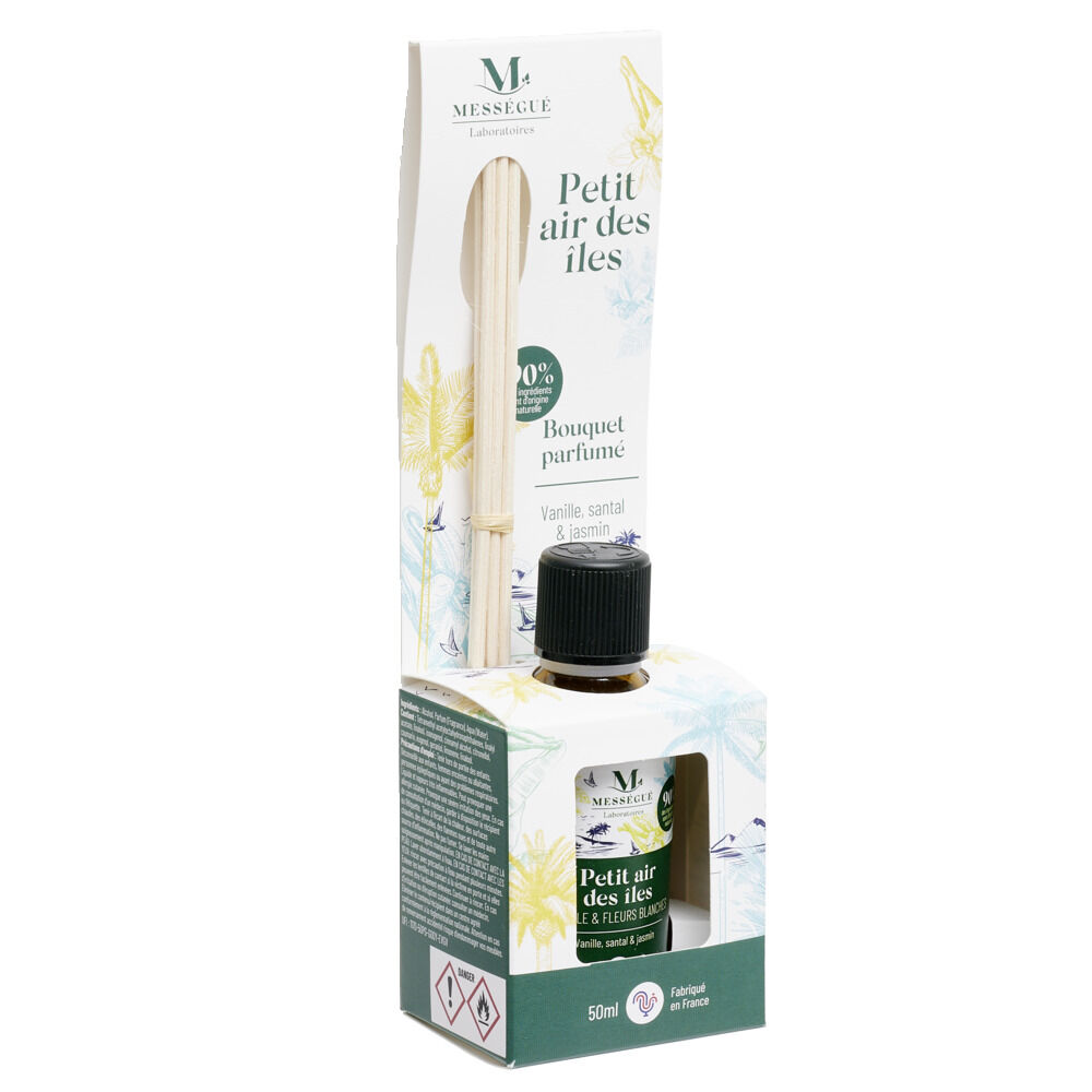 Diffuseur à bâtons Messegué Mon bouquet de bonheur - 50ml