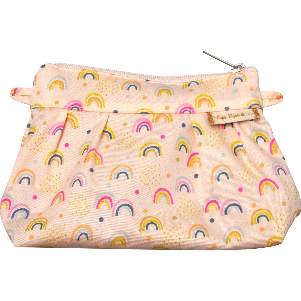 Mini Pochette Plissée Arc En Ciel