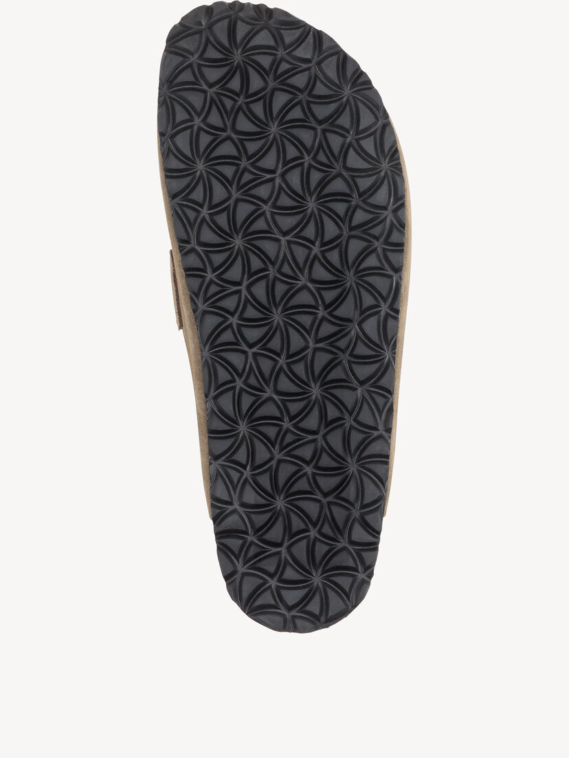 Leren Slipper - groen