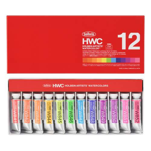 HOLBEIN Künstler-Aquarellfarben-Set, lumineszierend