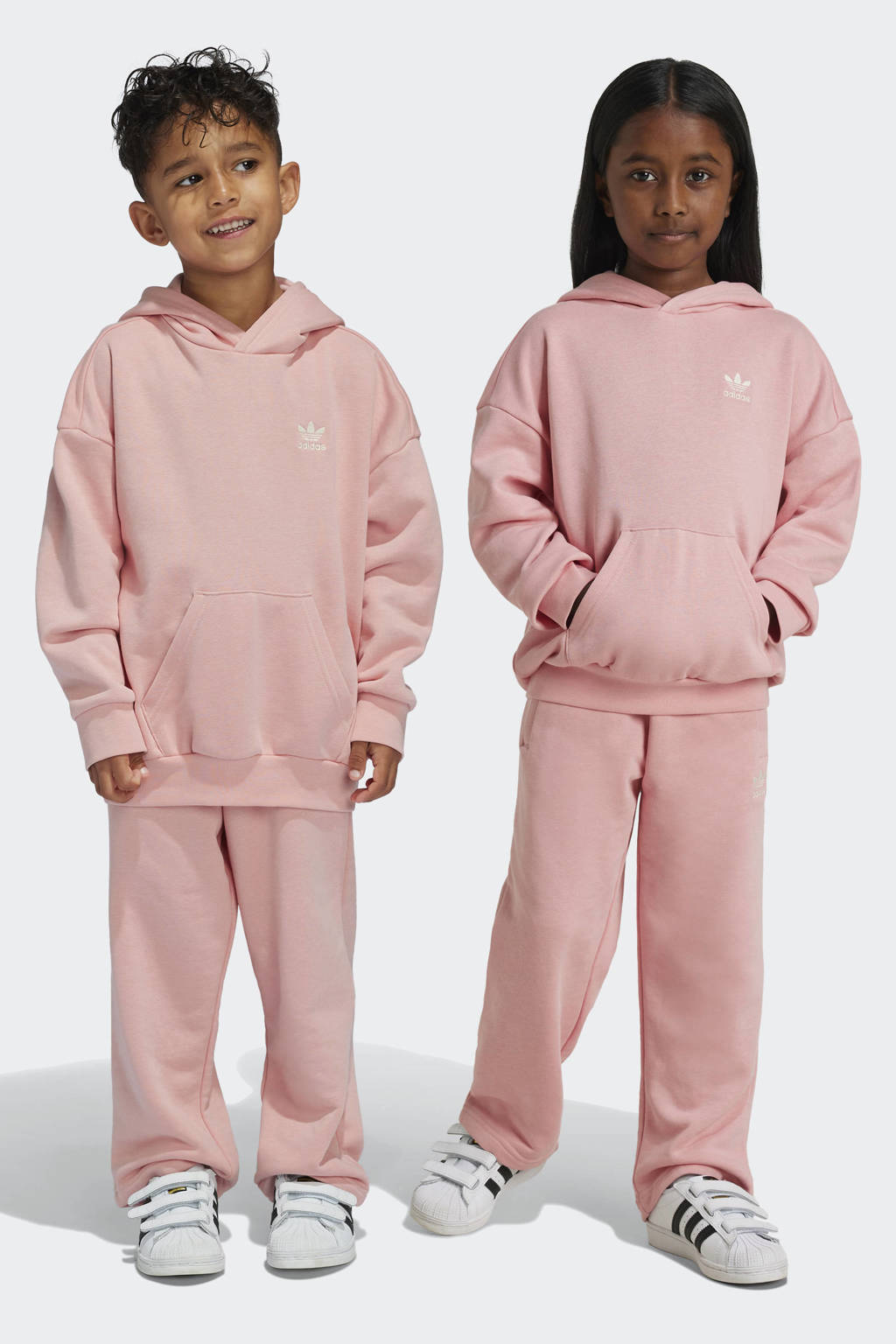 adidas joggingpak roze