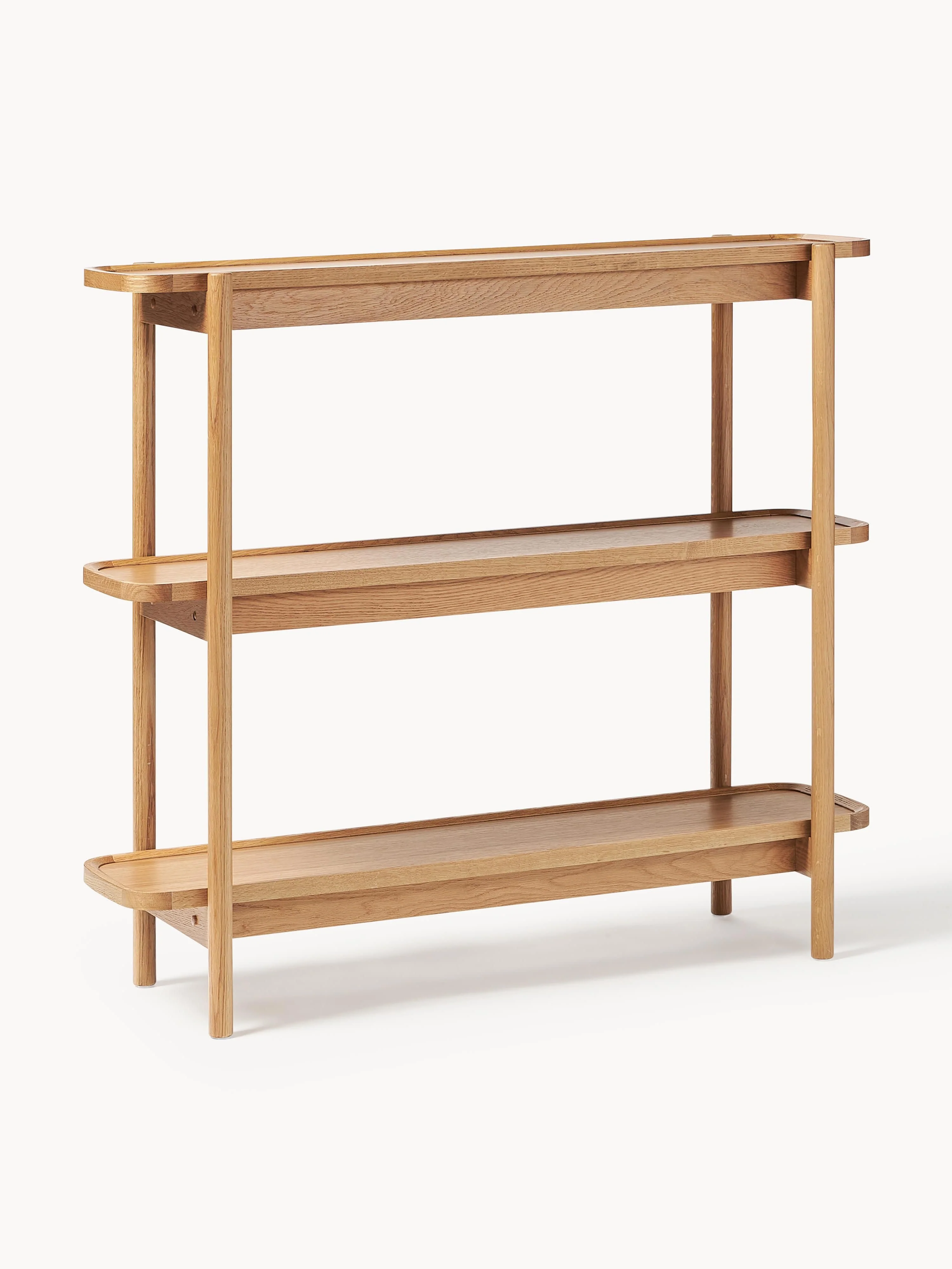 Lage houten wandkast Libby