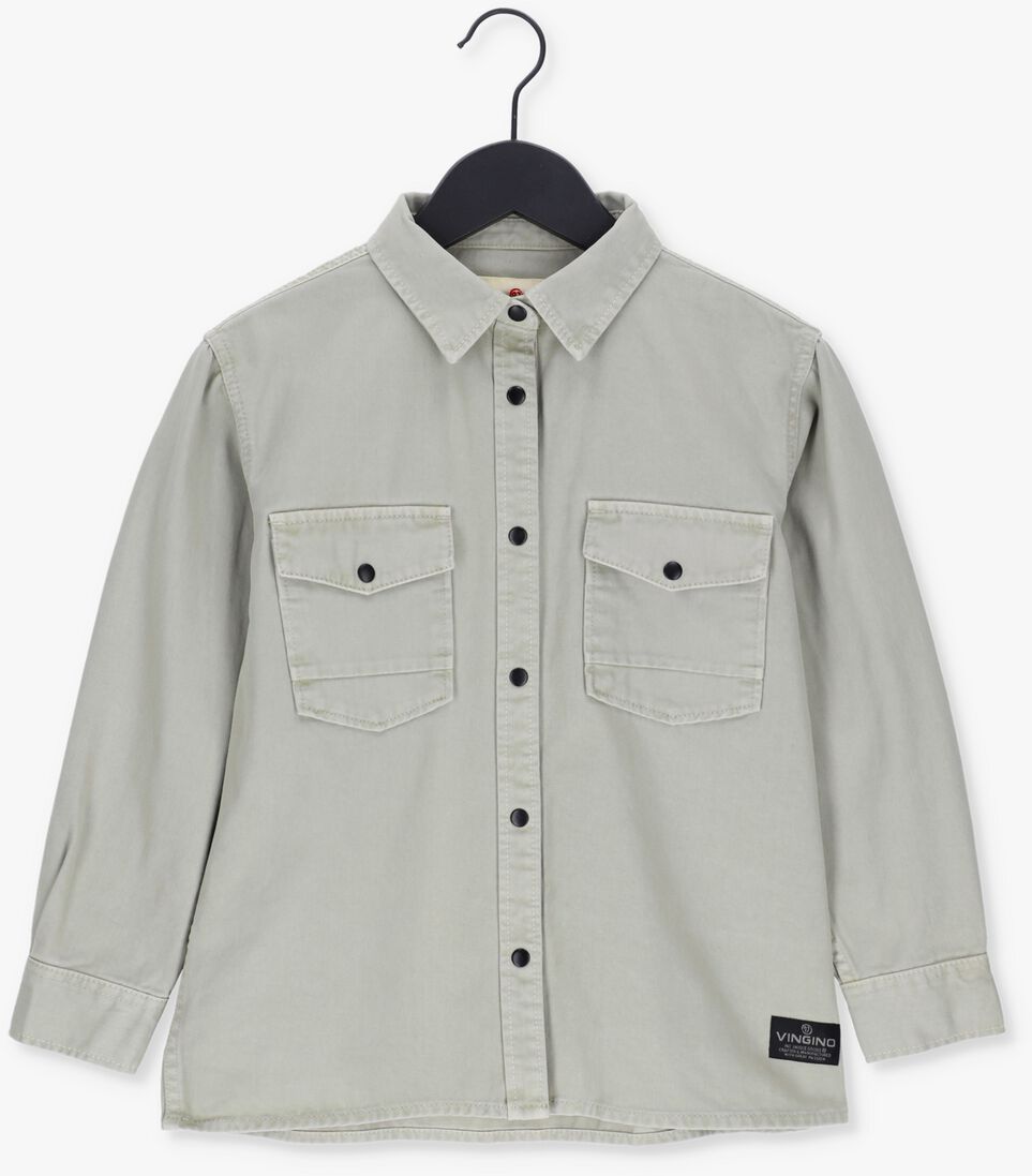 VINGINO groene vingino casual overhemd lobin