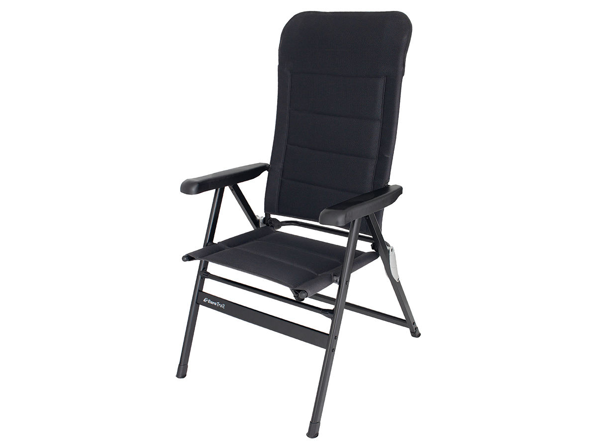 Eurotrail Grenoble 3D Mesh standenstoel - Black