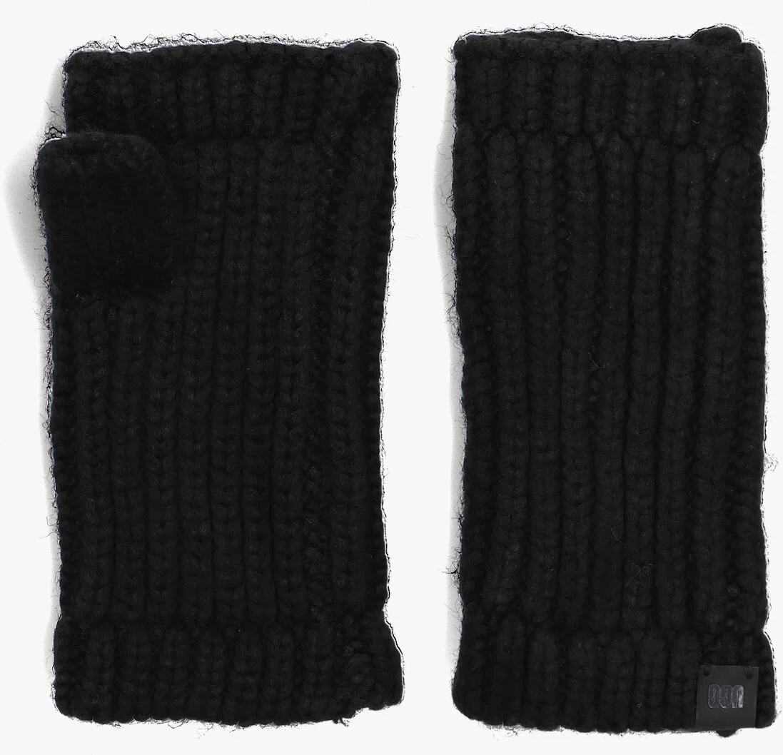 UGG zwarte ugg handschoenen chunky fingerless mitten