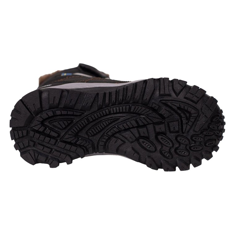 Lindberg Arctic Snow Boot, Mid Black/Brown