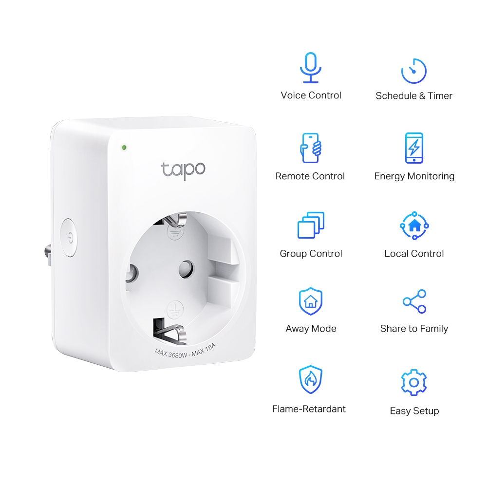 TOMADA WIFI TP-LINK TAPO-P110 SMART WIFI
