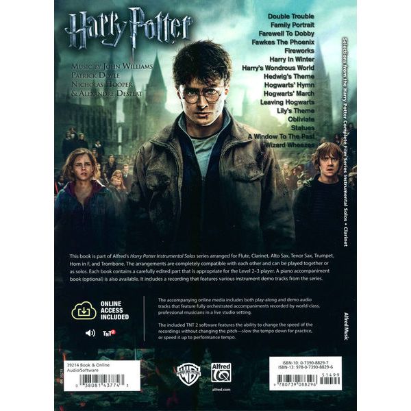 Alfred Music Publishing Harry Potter Complete Clarine