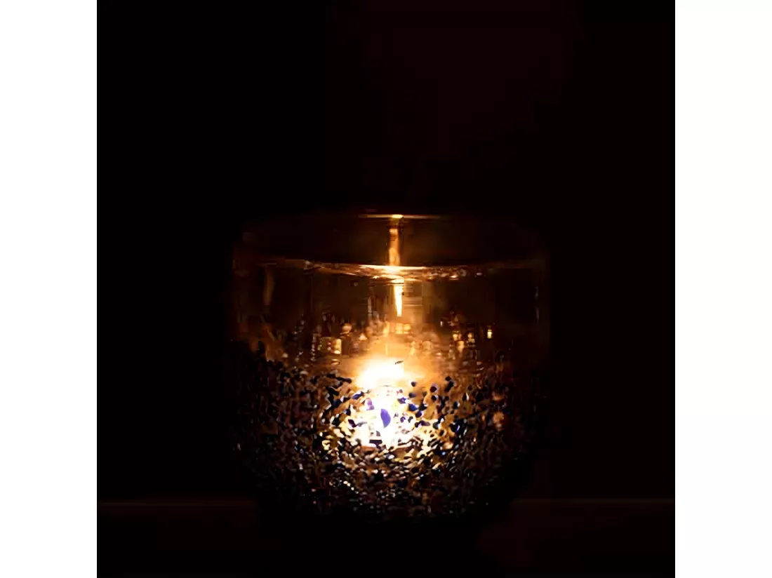 Photophore Design en Verre 