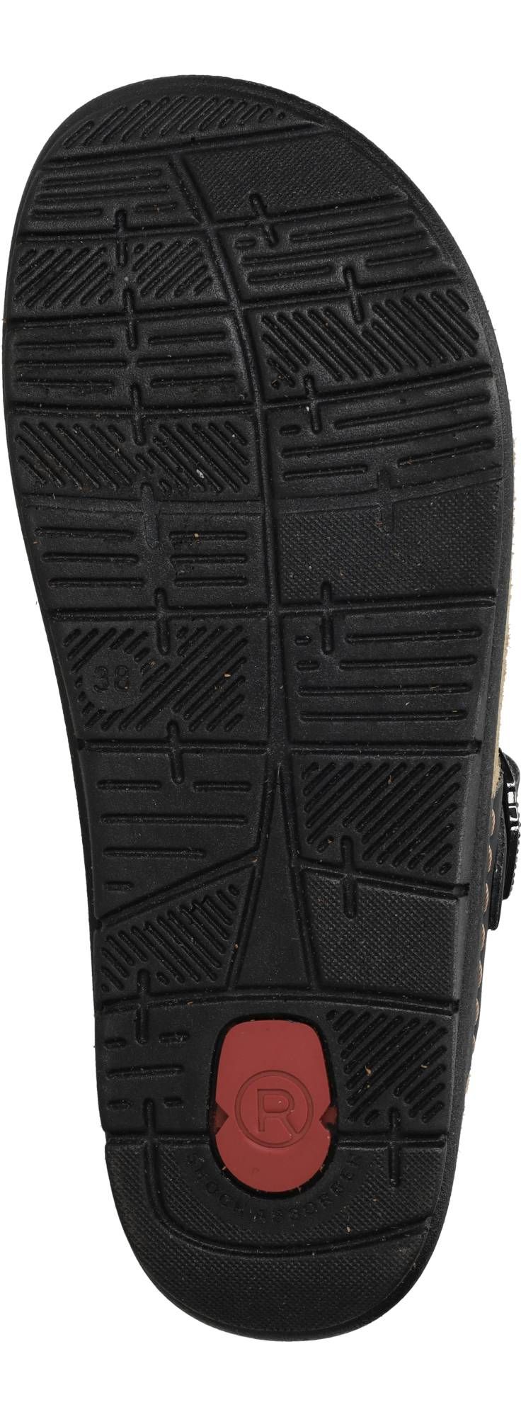 Rohde Slippers Zwart Dames