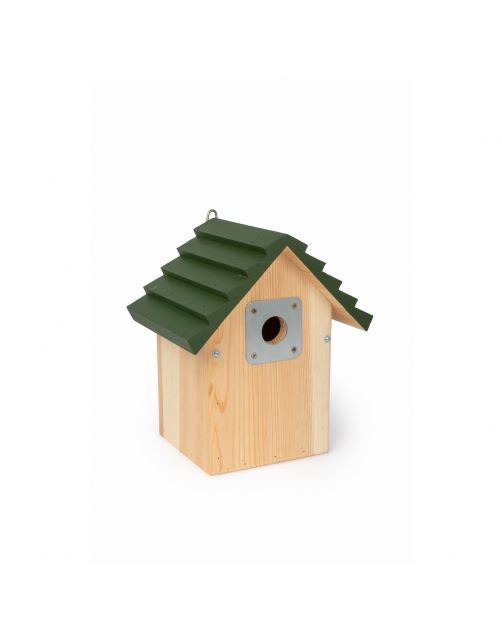 Wildbird Nestkast Vail Met Beschermplaatje - Broeden - 23x18x27 cm Groen