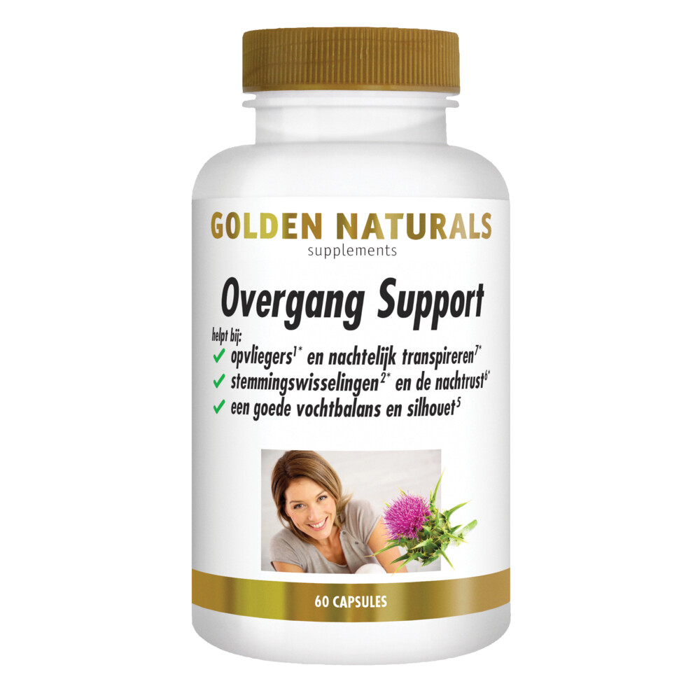 Golden Naturals Overgang Support 60 vegacapsules