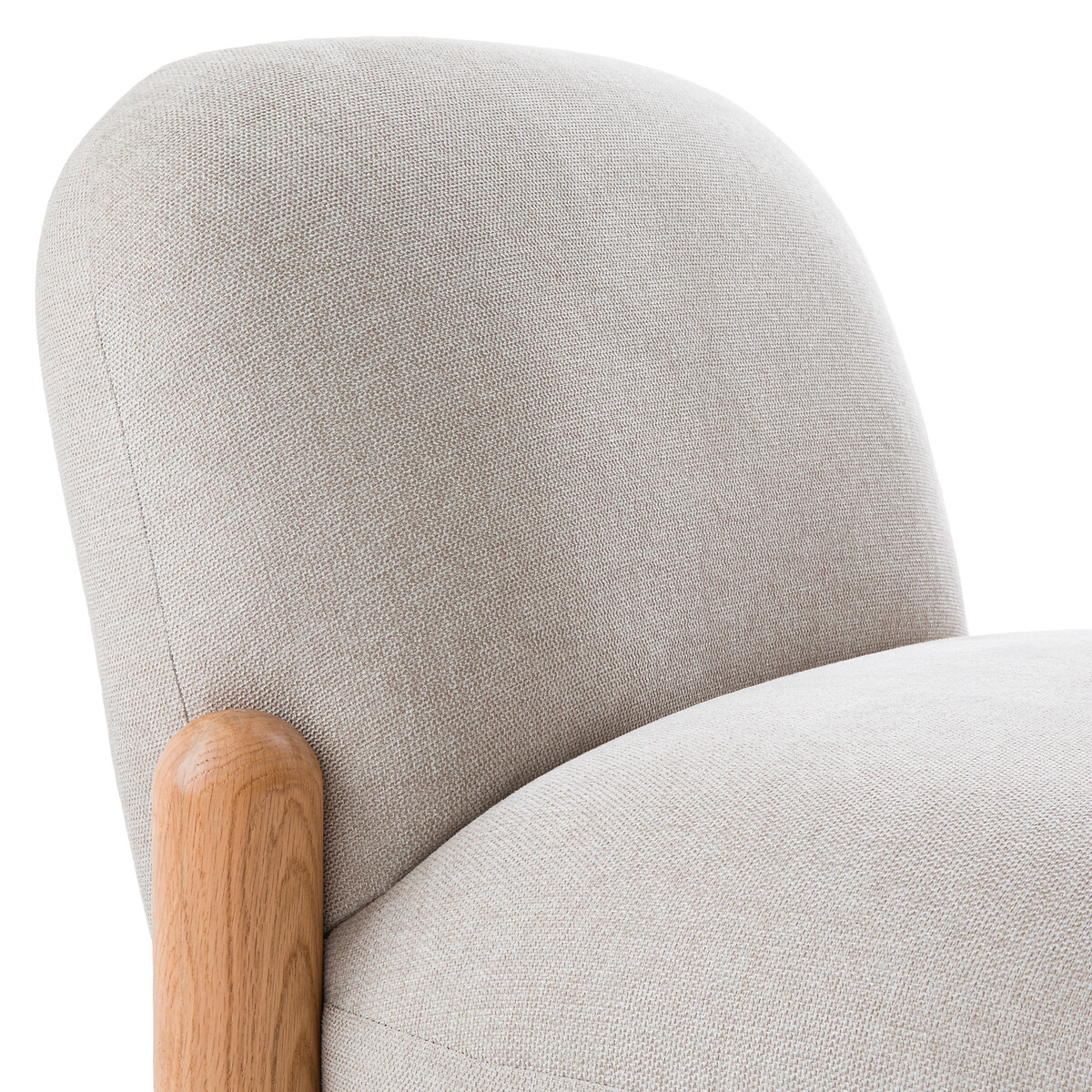 LA REDOUTE INTERIEURS<br>Poltrona em tecido chenille, Boldi