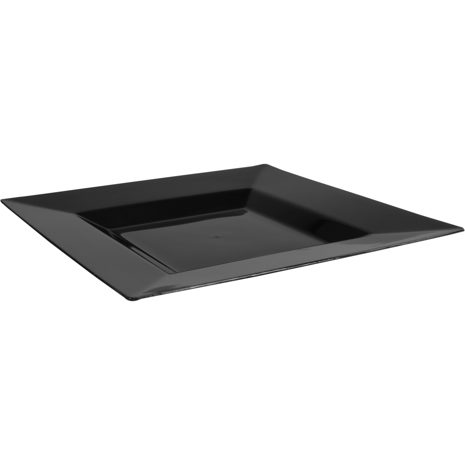 Depa Bord, reusable, vierkant, 1-vaks, pS, 27x27cm, zwart