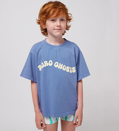 Bobo Choses T-Shirt - Wellig - Blau