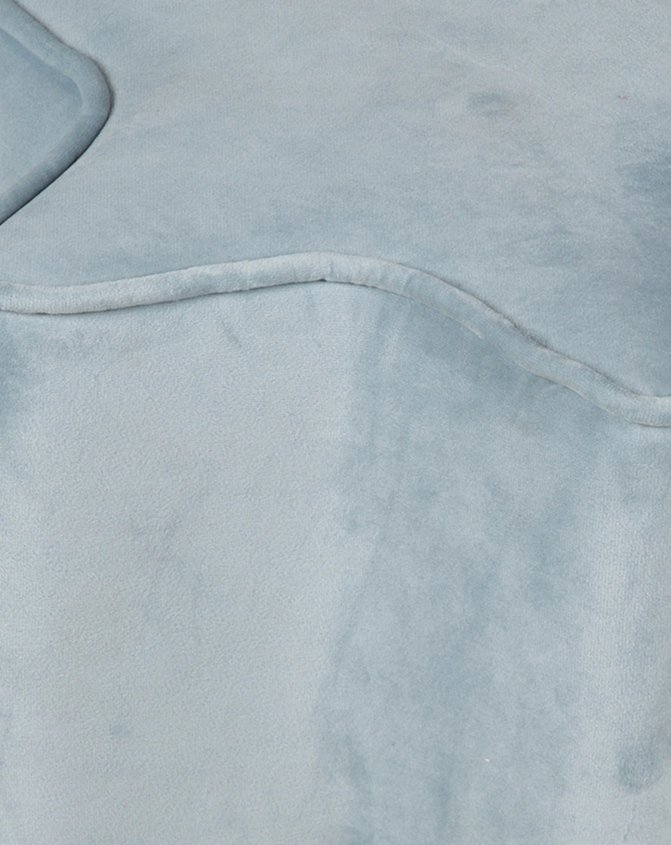 Kinderhocker Sternform LIL SOFA (Farbe: sky)