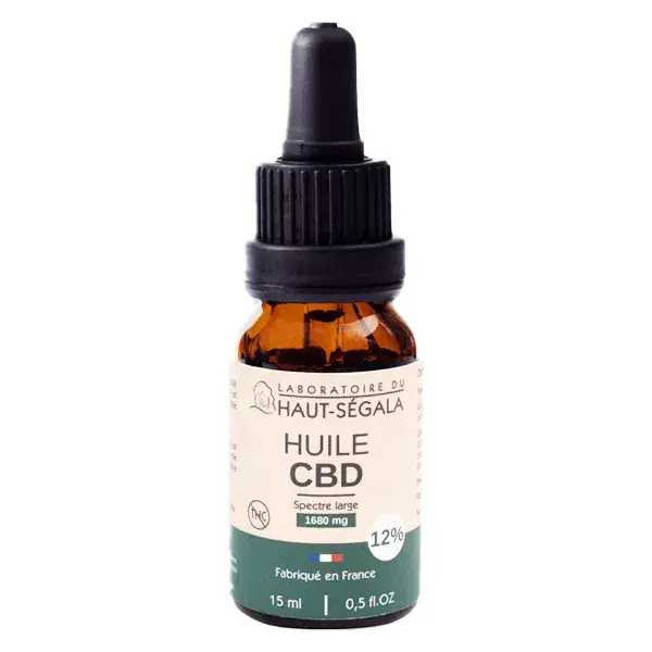 Óleo CBD Haut-Ségala 12% Espectro Amplo 15ml