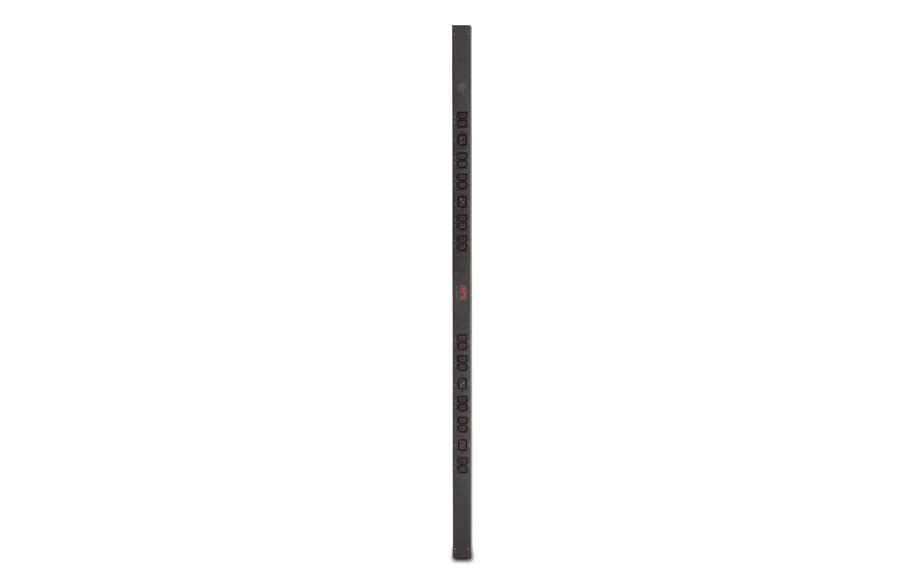 Zero-U-Space PDU AP7554 20x C13, 4x C19 16 A<br>Rack-Steckdosenleiste für Serverschränke