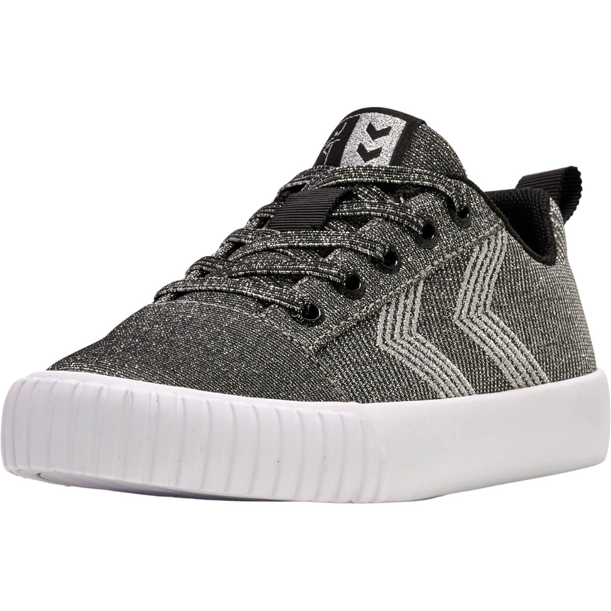 hummel Base Court Point Glitter Sneakers Børn