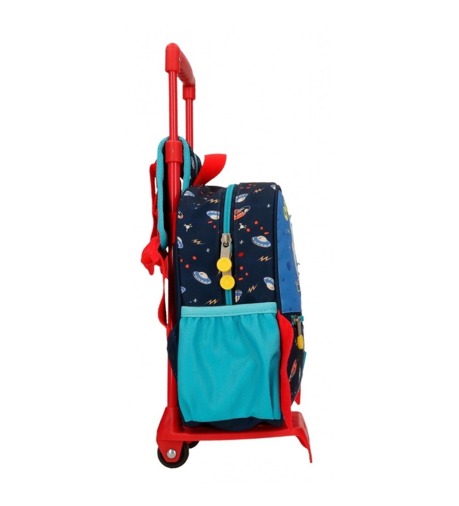 Mochila pré-escolar Enso Enso Outer Space com carrinho, 25 cm