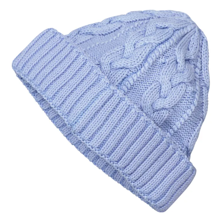 NN. 07 Bonnet Cable 6619 Coton Bio | Bleu