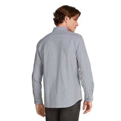 Chemise à manches longues homme Poplin Stretch Stripe CALVIN KLEIN