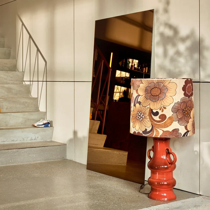 HKliving - Spiegel, 90 x 170 cm, smokey brown