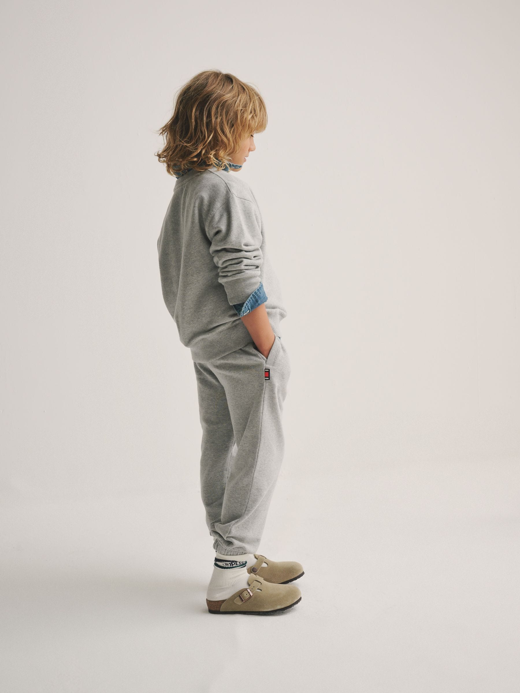 Grijs/blauw - Superdry joggingpak