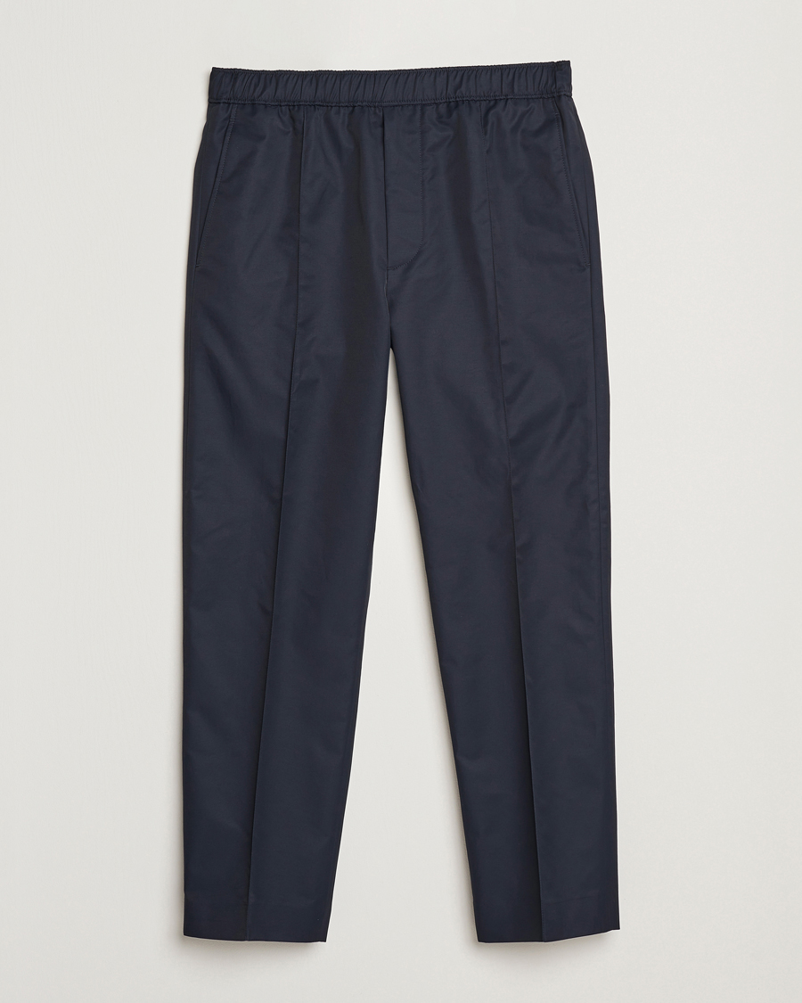 Lanvin Elasticated Waist Trousers Navy