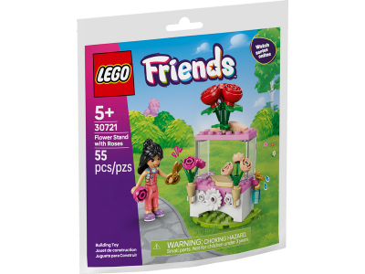 LEGO Bloemenkraam met rozen (30721)