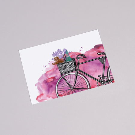 PEDRO PEDAL Postkarte  Grusskarte