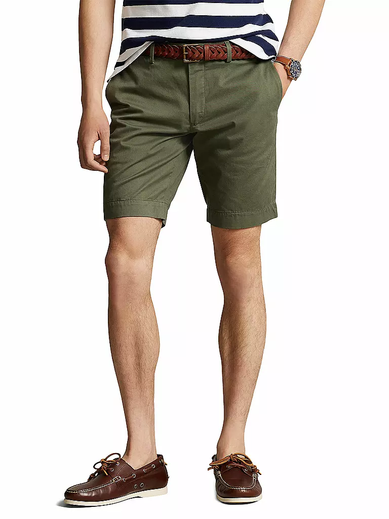 POLO RALPH LAUREN Shorts Slim Fit olive